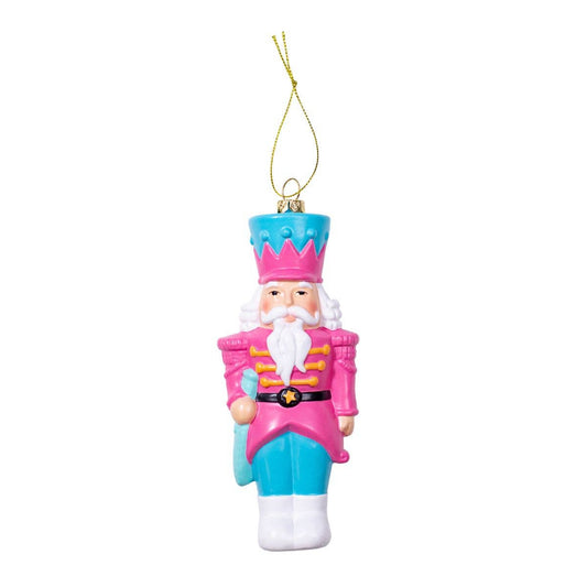 Nutcracker Waltz Ornament   Pink/Blue/White   2.5x5.75