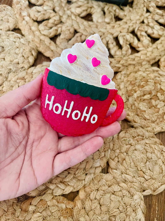 Ho Ho Ho 3D Car Freshie 