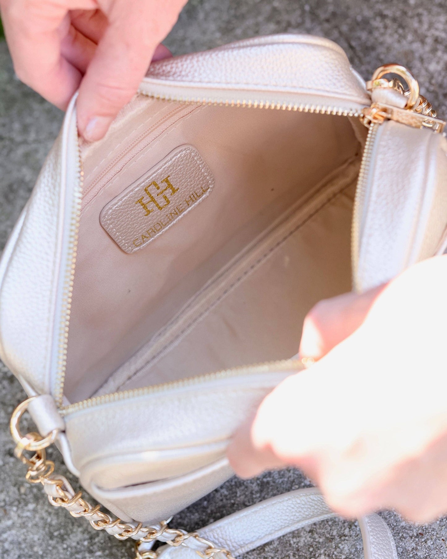 Fiona Crossbody Pearl
