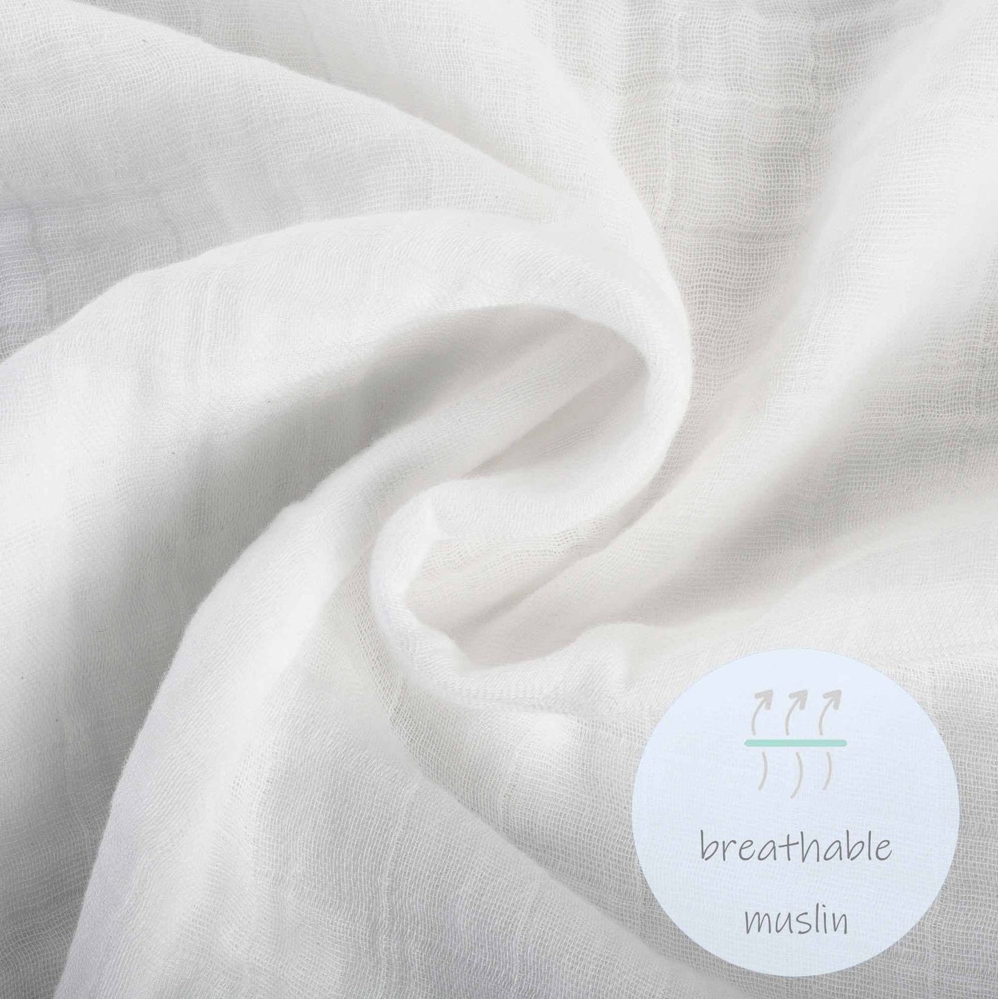 Live Life in Full Bloom Baby Muslin Swaddle Blanket