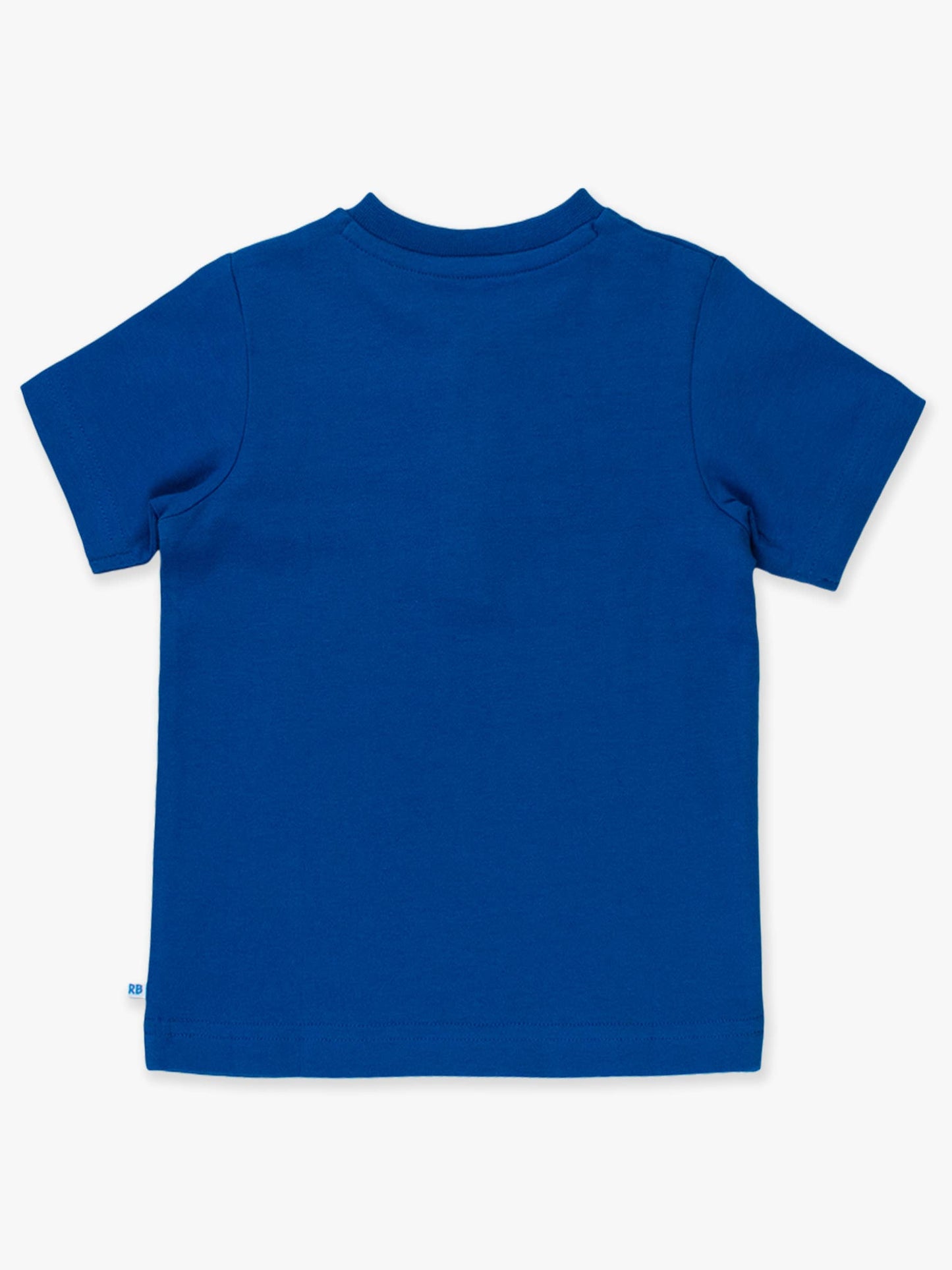Boys Blue Short Sleeve Henley