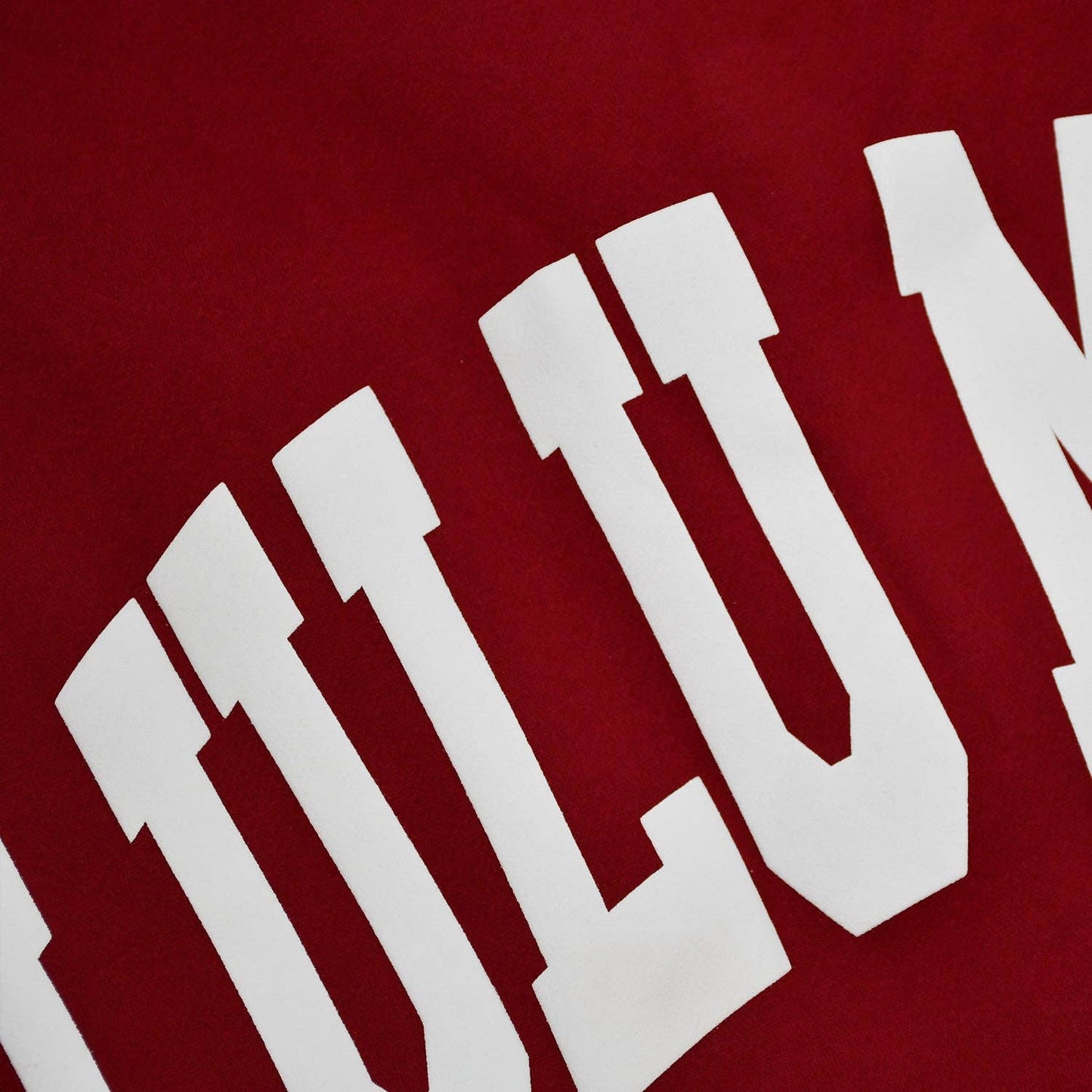 Lulu Mac Sweatshirt Cardinal/White - Puff