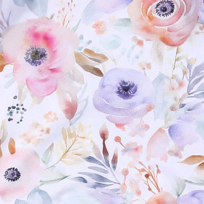 Watercolor Wispy Baby Gown