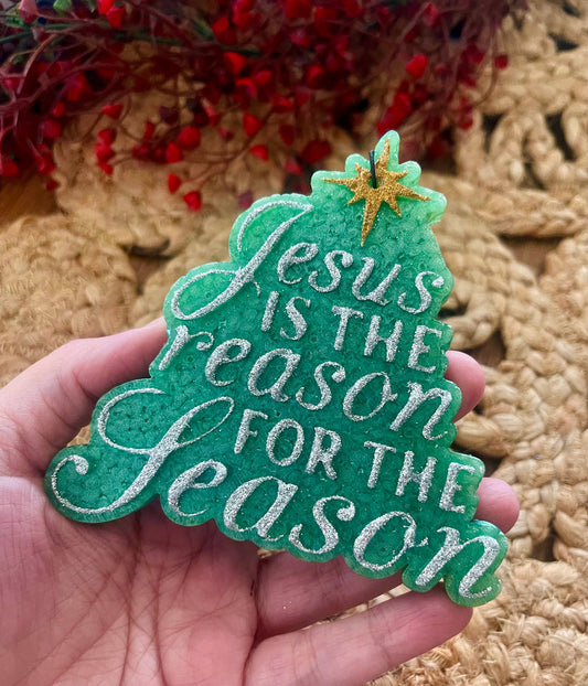 Jesus is the Reason for the Season Car Freshie 