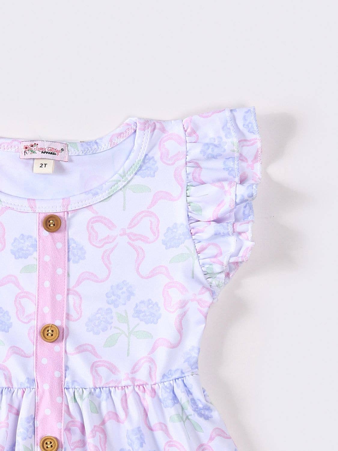 Hydrangea Coquette Girls Dress