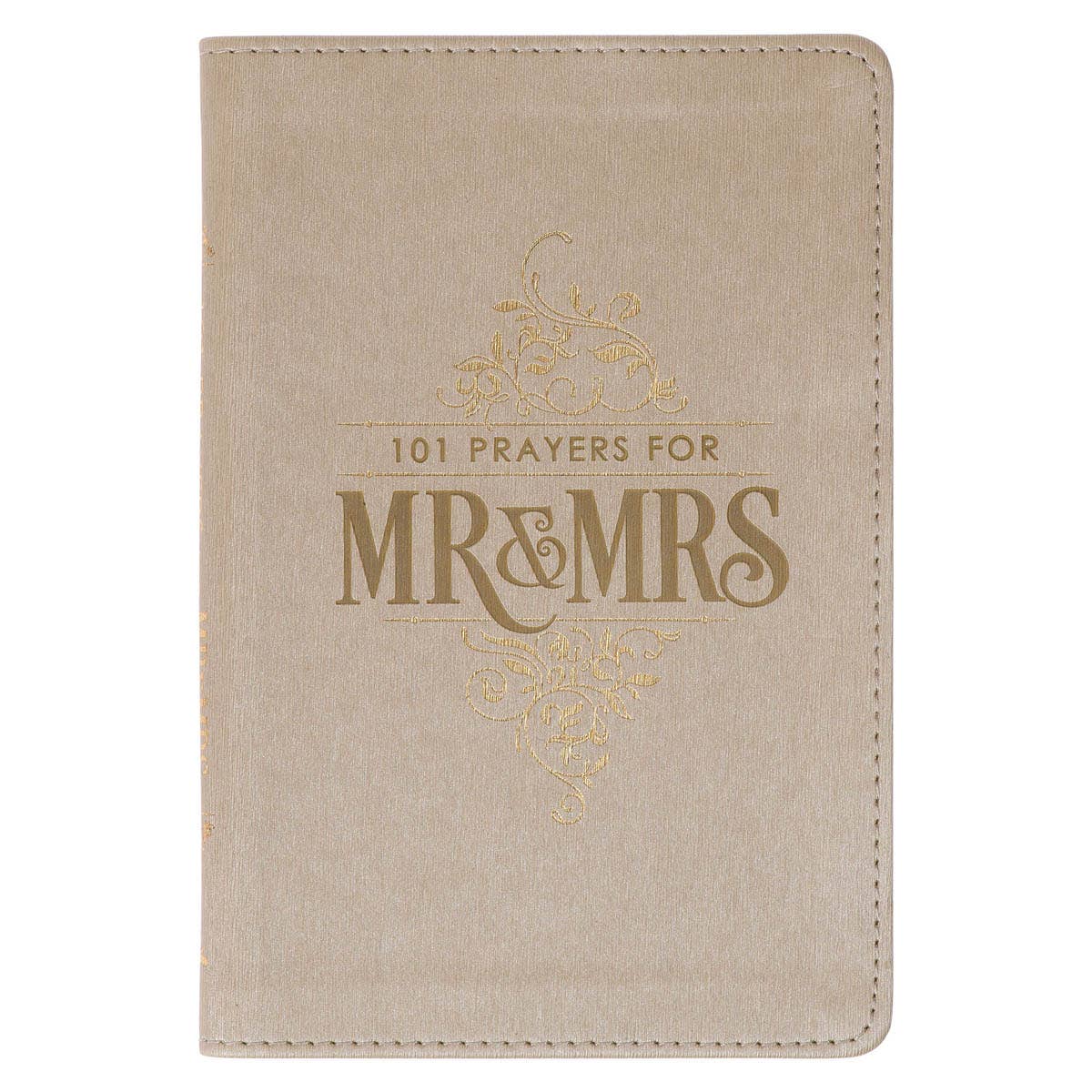 Gift Book 101 Prayers for Mr. & Mrs. Faux Leather
