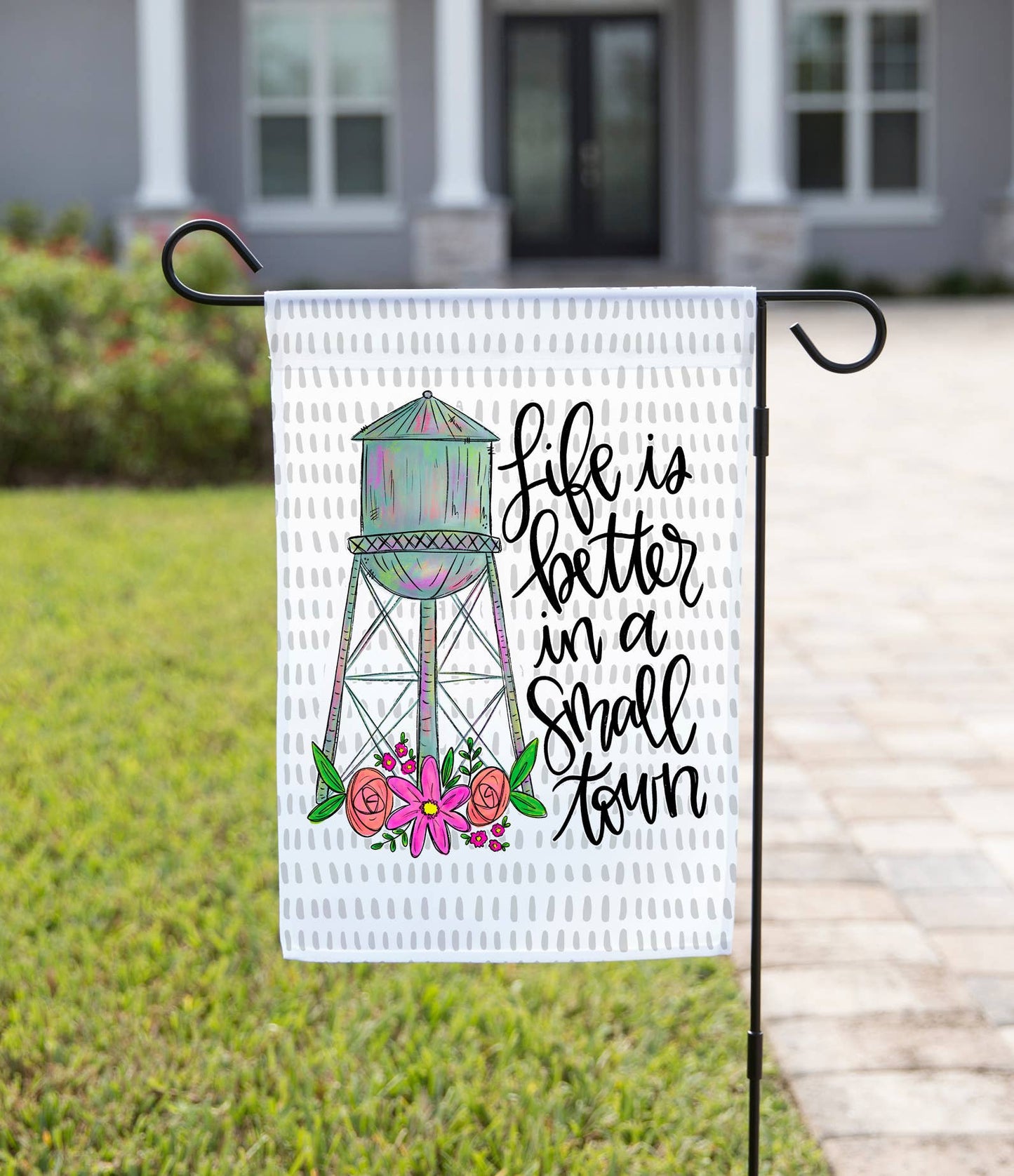 Garden Flag - Life is Better in a Small Town