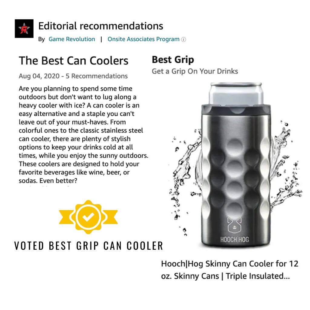 The Skinny Can Cooler - Black