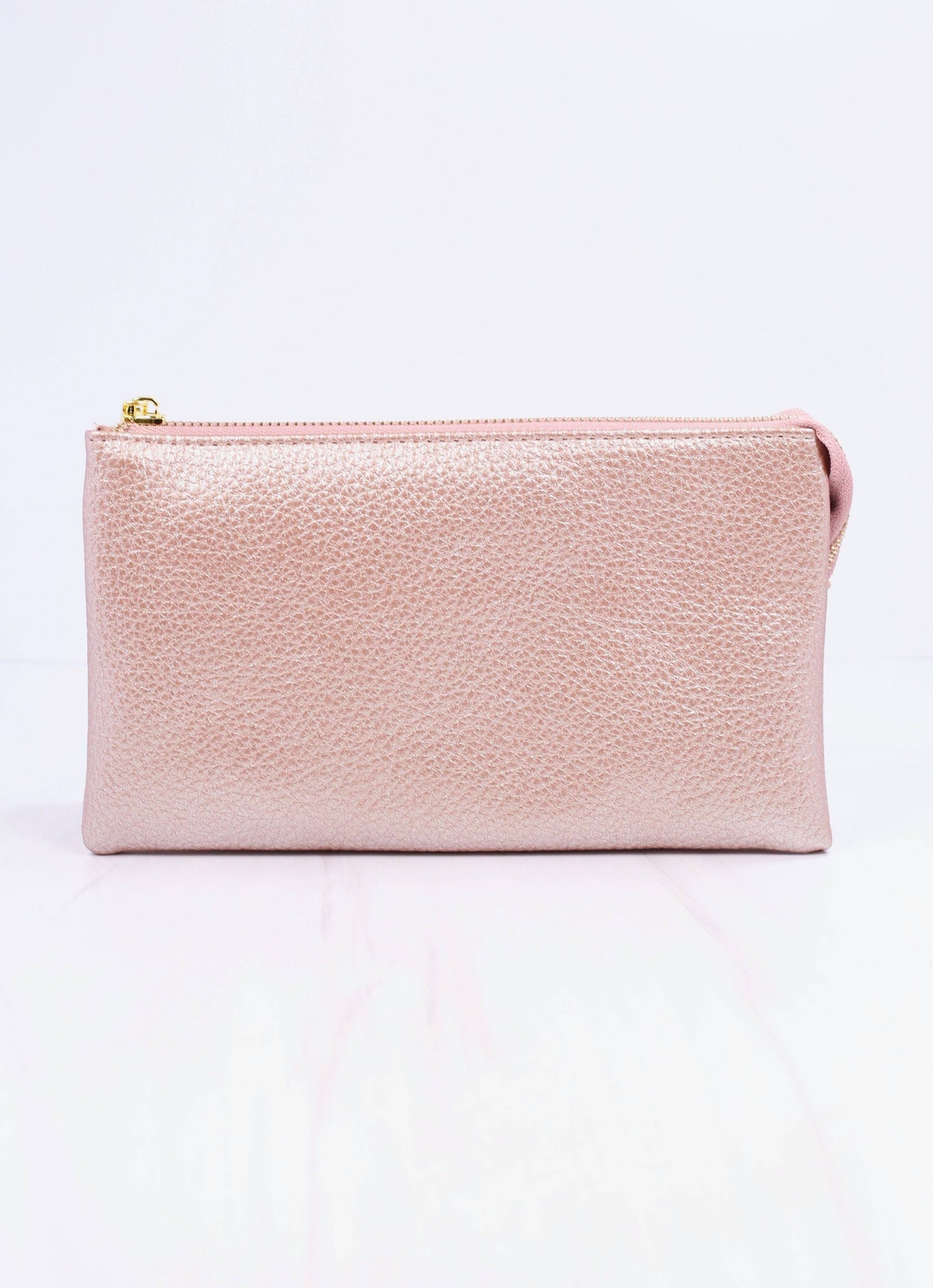 Liz Crossbody Bag METALLIC BLUSH