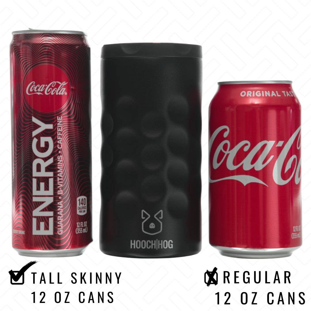 The Skinny Can Cooler - Black