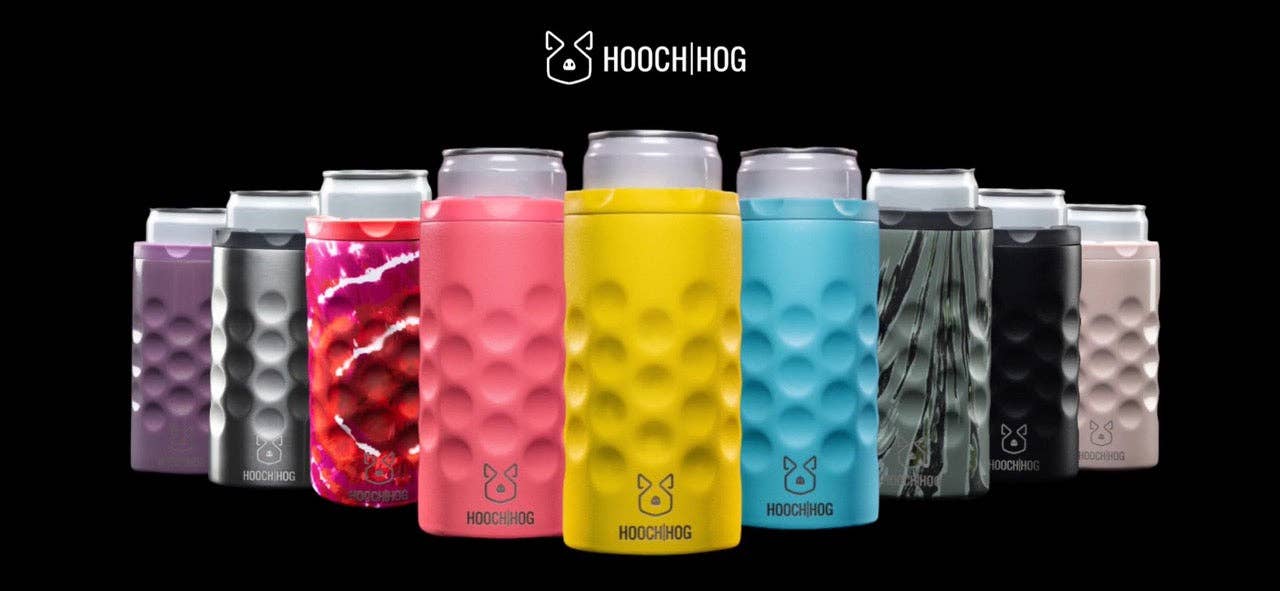 The Skinny Can Cooler - Black