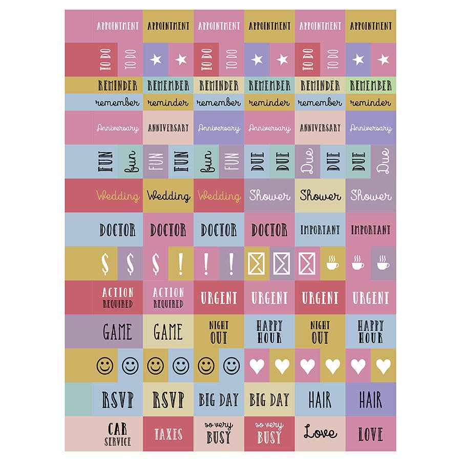 July 2025 - June 2026 Purple Polka Weekly Monthly Planner