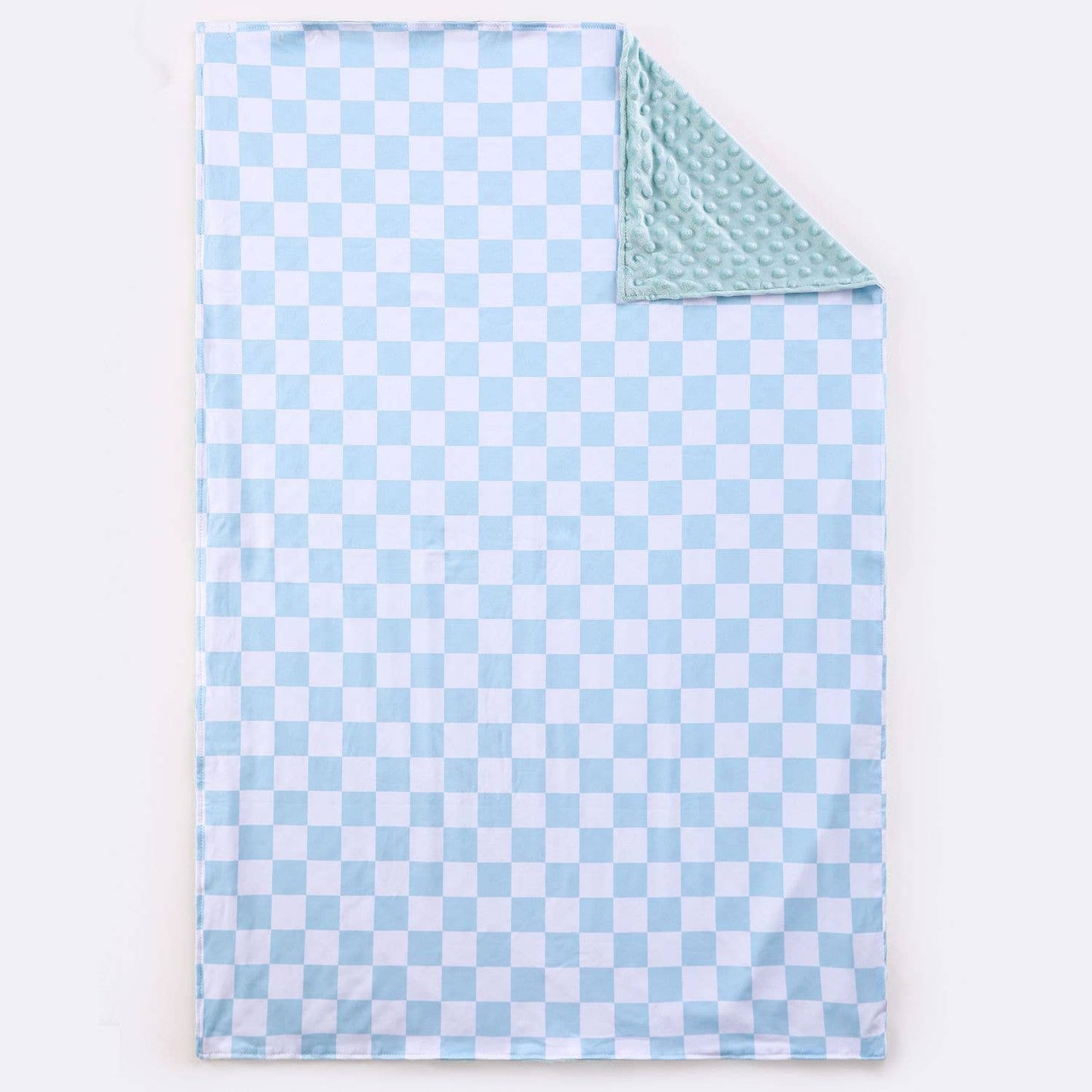 Blue Checkered Blanket
