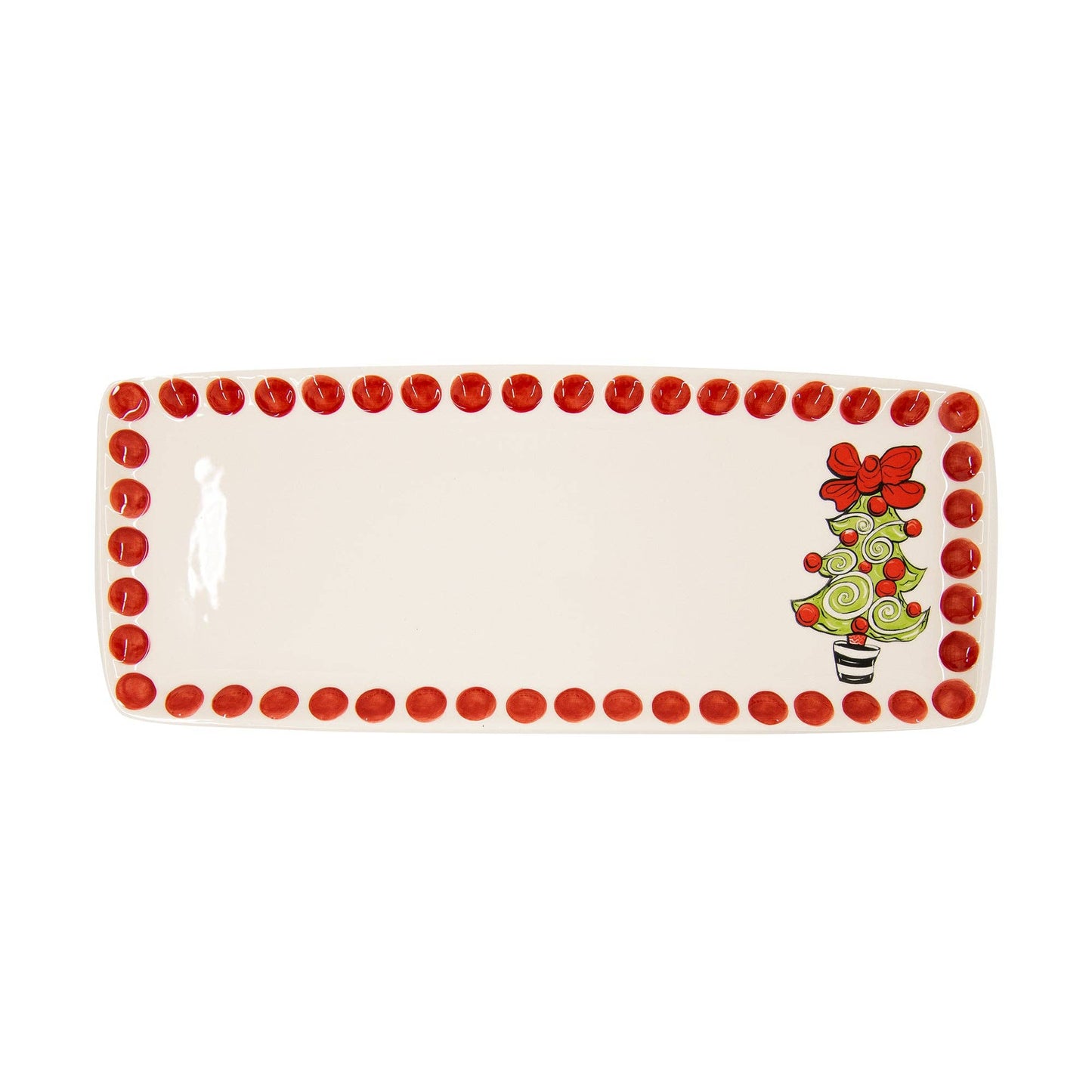 Holiday Icon Rectangle Platter