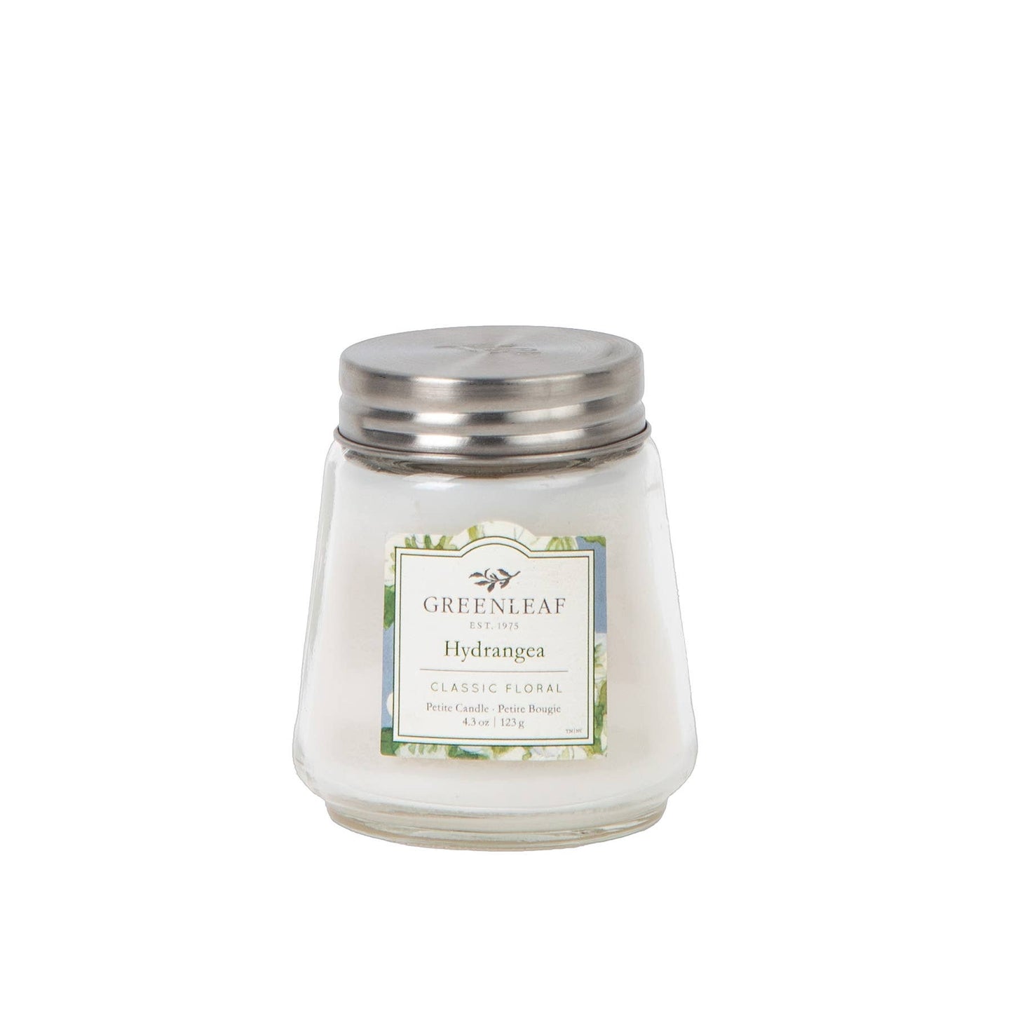 New! Hydrangea Petite Candle