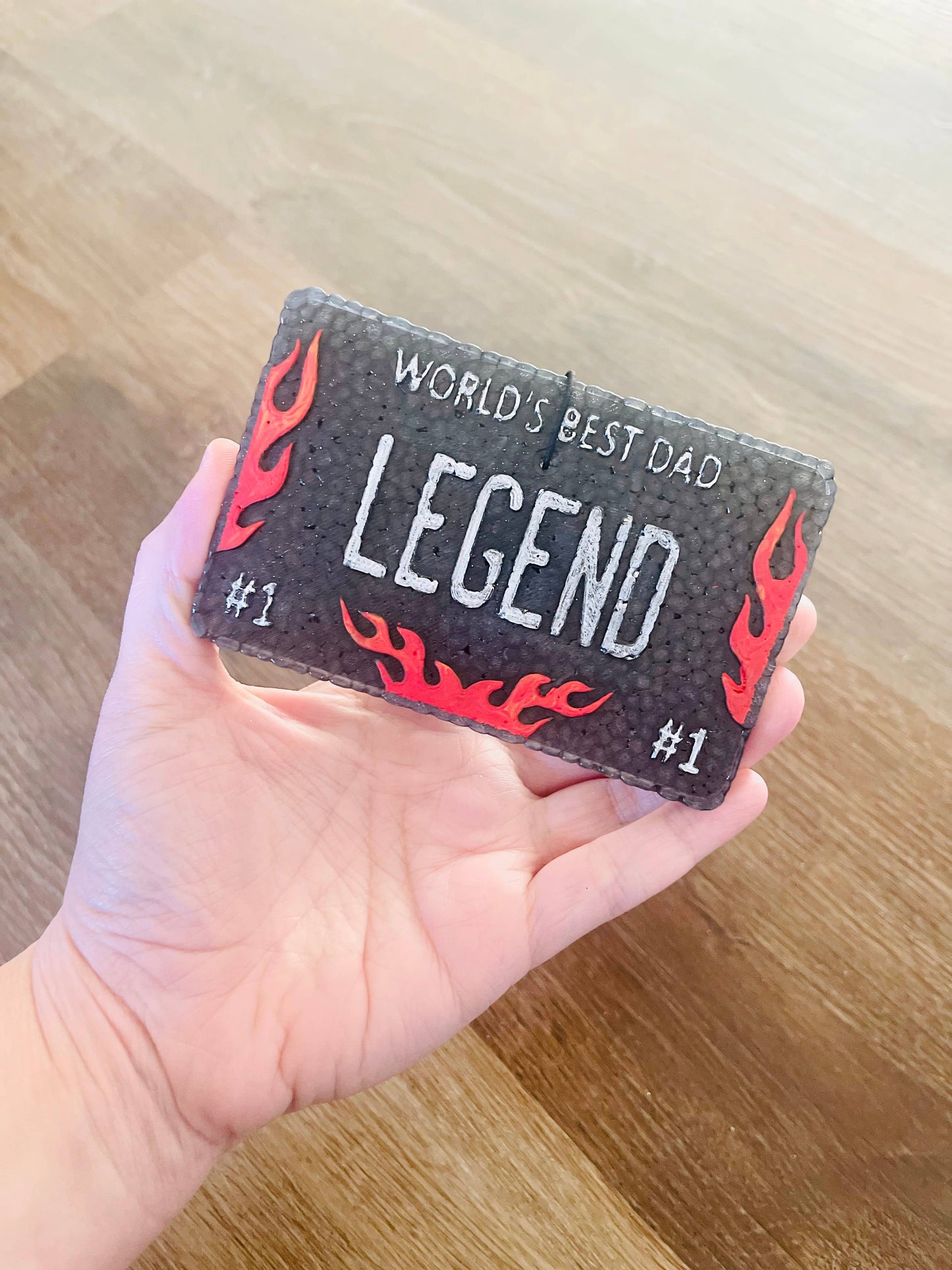 Legend’Worlds Best Dad’ Car Freshie 