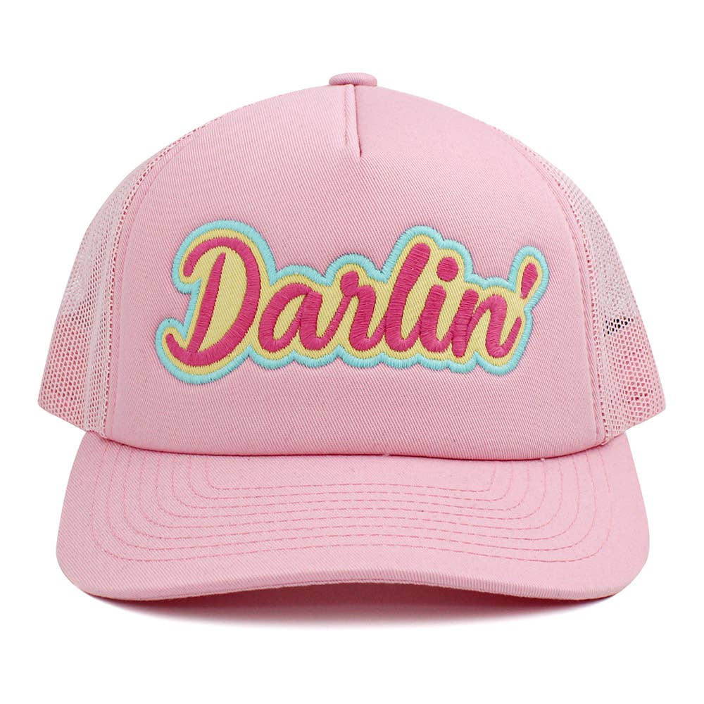 DARLIN Message Mesh Back Baseball Cap