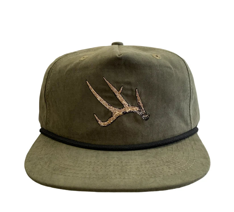 Shed Hunter - Olive Rope Hat